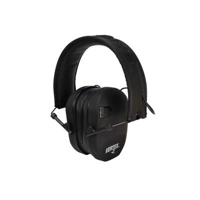 Radians VX0110CS Vertex Electronic Muff 85 DB Over The Head Black Ear Cups With