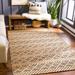 Malidong 3' x 5' Handmade Jute Moroccan Jute Black/Tan Area Rug - Hauteloom