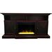 Cambridge Summit Electric Fireplace, Crystal | 32.7 H x 13.8 W x 63 D in | Wayfair CAM6215-1MAHCRS