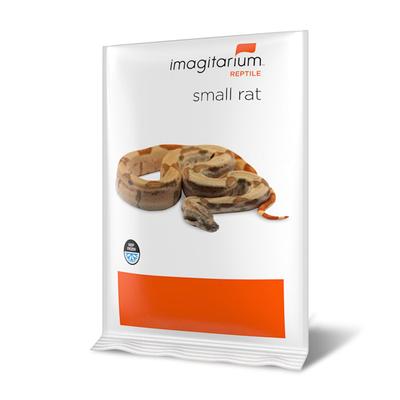 Frozen Small Rat - 1 Count