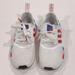 Adidas Shoes | Adidas Nmd White Blue And Red Sneakers | Color: Blue/White | Size: 5.5bb