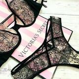 Victoria's Secret Intimates & Sleepwear | Limited Edition Luxe Lingerie Panties 3x Colors | Color: Black/White | Size: Various