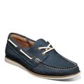 Florsheim Atlantic Moc Toe Boat Shoe - Mens 11 Navy Oxford Medium