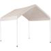 ShelterLogic 10x10 Canopy, 3-8 inch, 4 Leg Frame
