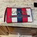 Gucci Bags | Gucci Striped Clutch | Color: Blue/Red | Size: Os