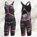 Adidas Swim | Adidas Adizero Womens Xviii Racer Swimsuit Xs Nwt | Color: Black/Pink | Size: Xs