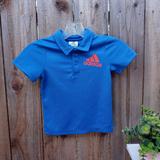 Adidas Shirts & Tops | Boys Kids Short Sleeve Polo Shirt Size 3t | Color: Blue | Size: 3tb