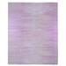 Shahbanu Rugs Oversized Pink Zero Pile Organic Wool Ombre Design Hand Knotted Oriental Rug (12'1" x 15'2") - 12'1" x 15'2"