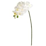 28" Orchid Phalaenopsis Artificial Flower Stem (Set of 6)