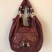 Michael Kors Bags | Michael Kors Burgundy Leather Bag | Color: Red | Size: Os