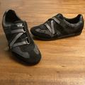 Coach Shoes | Coach Juli Signature Velcro Closure Sneakers | Color: Black/Gray | Size: 7
