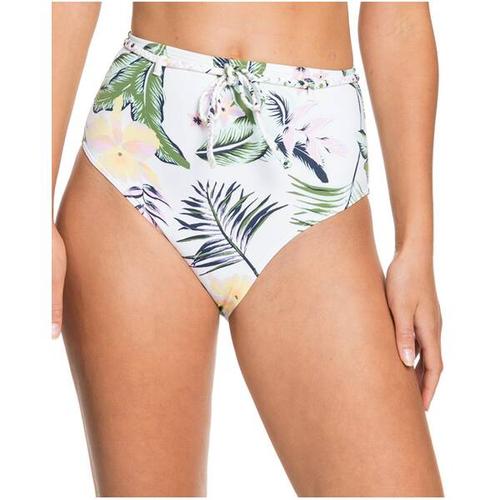 ROXY Damen Bikinihöschen mit mittelhoher Taille ROXY Bloom, Größe M in Braun