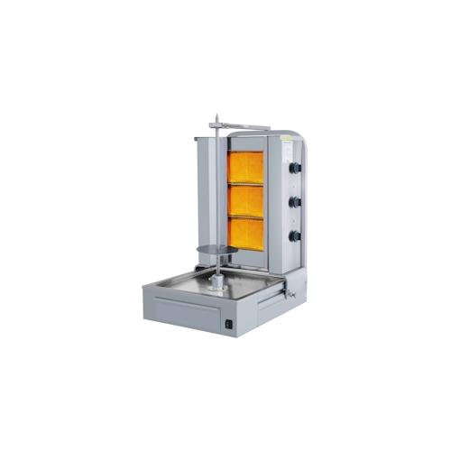 Dönergrill/Gyrosgrill – 3 Brenner – Motor unten – max. 40 kg