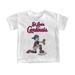 Infant Tiny Turnip White St. Louis Cardinals Caleb the Catcher T-Shirt