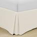 Swift Home Basics Pleated Microfiber 14-inch Drop Bed Skirt