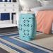 Red Barrel Studio® Apsara Ceramic Garden Stool Ceramic in Blue | 18 H x 13 W x 13 D in | Wayfair 61BA98B8E62D40A8B3761F10A52E5D3A