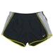 Nike Shorts | Nike Running Shorts Grey Neon Women’s Size Medium | Color: Gray/Yellow | Size: M