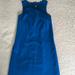 J. Crew Dresses | J Crew Blue Laser Cut-Out Shift Dress Women’s 2 | Color: Blue | Size: 2