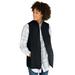 Plus Size Women's Zip-Front Quilted Vest by Woman Within in Black (Size L)