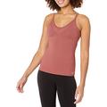Alo Yoga Women's Ally Fitted Tank Shirt, Earth, X-Small
