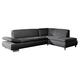 Max Winzer Sofa 2,5-Sitzer Links mit Ecksofa rechts Terrence Flachgewebe (Leinenoptik) anthrazit