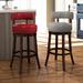 Rogers Transitional Faux Leather Swivel Barstool (Set of 2) by Copper Grove