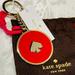 Kate Spade Accessories | Kate Spade Goldtone Spade Keychain | Color: Gold/Red | Size: 1.5" W X 4" L