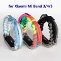 Bracelet de sport en nylon tissé pour Xiaomi Mi Band bracelet en tissu pour femme bracelet pour