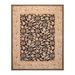 Hand Woven Botanical Flatweave Needlepoint Wool Area Rug (8x10) - 8' x 10'