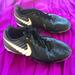 Nike Shoes | Nike Tiempo Black & Gold Youth Sports Cleats Size 4y - Football Soccer Baseball | Color: Black/White | Size: Various