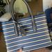 Kate Spade Bags | Kate Spade Stripped Navy Purse/Crossover | Color: Blue/White | Size: Os