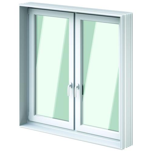 ACO Therm 3.0 Leibungskellerfenster Standard zweiflügelig für Fertigteilwerk mit 3-fach WSG, 20 cm, 150x100 cm Image