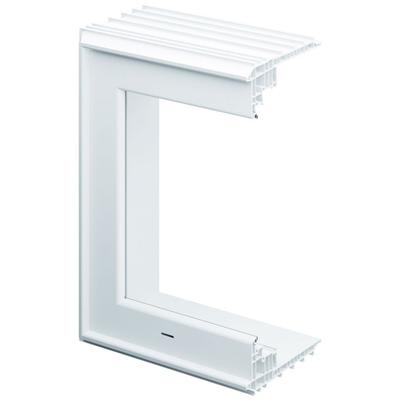 ACO Therm 3.0 Leibungsrahmen Standard für Fertigteilwerk mit Holzaussteifung FTW, 100x50 cm, 20 cm