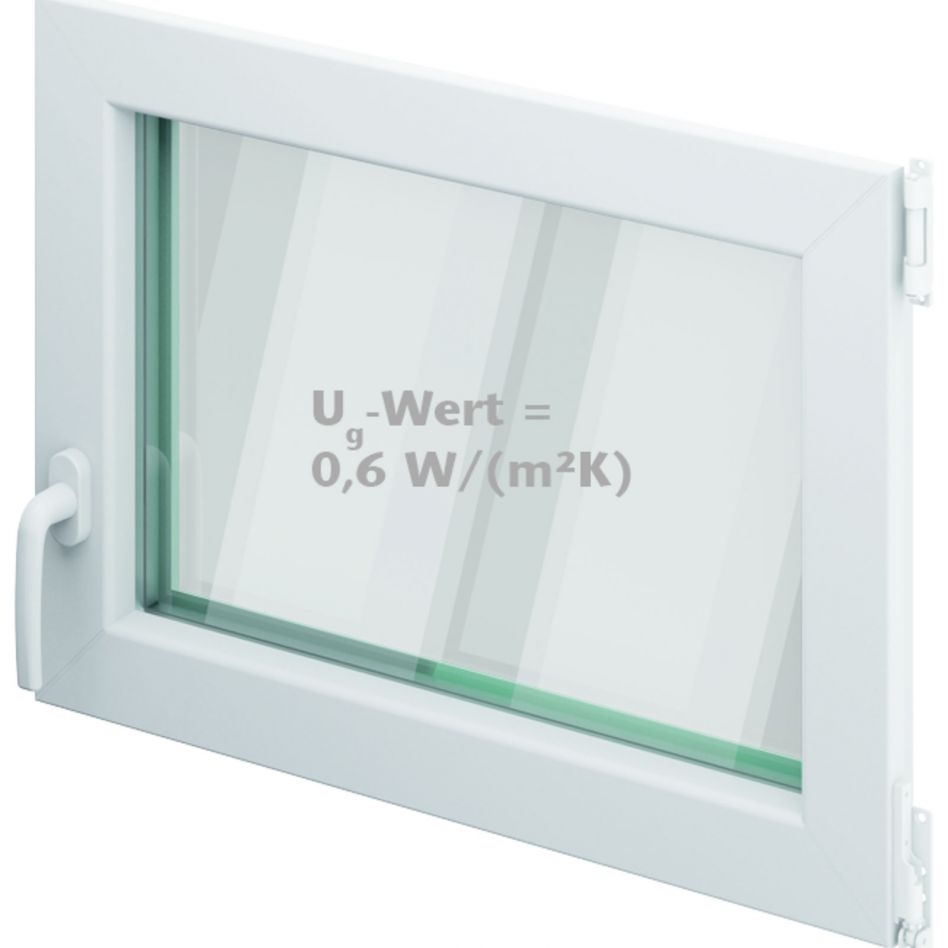 ACO Therm 3.0 Fenstereinsatz Dreh/Kipp Standard mit 3-fach WSG, Anschlag rechts, 100x100 cm Image
