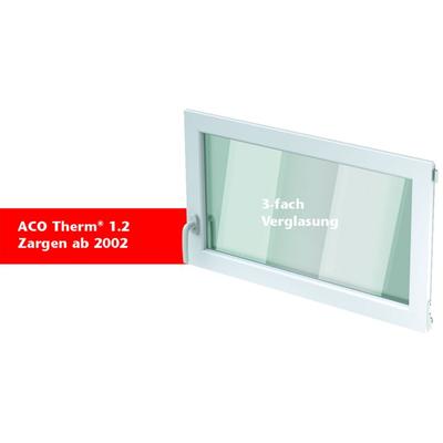 ACO Therm 1.2 Fenstereinsatz Dreh/Kipp Hochwasserdicht 2-fach verglast, Anschlag links, 75x50 cm Image