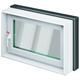 ACO Therm 3.0 Leibungskellerfenster HDW-S plus - Sanierung Hochwasserdicht mit 3-fach WSG, Anschlag rechts, 100x50 cm,ab 30 cm