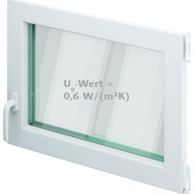 ACO Therm 3.0 Fenstereinsatz Dreh/Kipp Standard mit 3-fach WSG, Anschlag links, 100x100 cm Image