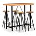 vidaXL Bar Set 5 Pieces Solid Acacia and Reclaimed Wood