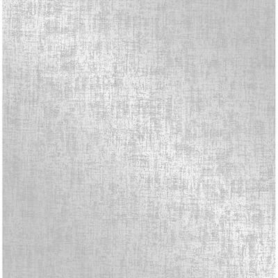Fine Decor Asher Silver Distressed Wallpaper - 20.5 x 396 x 0.025