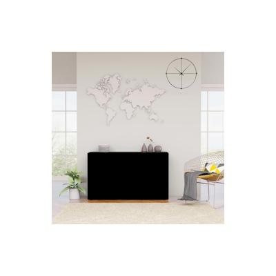 vidaXL Sideboard Schwarz 120×36×69 cm Spanplatte