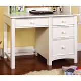 Romeo Transitional 48-inch Solid Wood 4-Drawer Computer Desk by Furniture of America