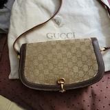 Gucci Bags | Gucci Crossbody Bag Vintage 1955 | Color: Tan | Size: Os