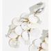 Free People Jewelry | Free People Mother Of Pearl Dangling Earring | Color: Silver/White | Size: 3”