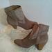 American Eagle Outfitters Shoes | Free W/Purchase Ae Outfitters Suede Booties | Color: Tan | Size: 9