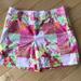 Lilly Pulitzer Shorts | Euc Lilly Pulitzer Resort Fit Shorts | Color: Green/Pink | Size: 4