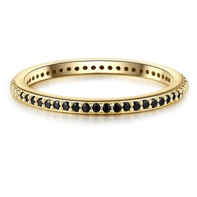 Glanzstücke München - Ring Sterling Silber Zirkonia in Gelbgold Ringe 1 ct Damen