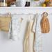 Martha Stewart Floral Vine Cotton Kitchen Towel Set, 2 Piece - 16"x28"
