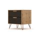 Carson Carrington Ladkolen Mid-century Modern 2 Drawer Wood Nightstand