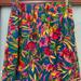 J. Crew Skirts | J. Crew Tropical Floral Skirt | Color: Blue/Pink | Size: 4