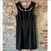 Anthropologie Dresses | Anthropologie Postmark Black Collar Cut Out Dress | Color: Black | Size: 8